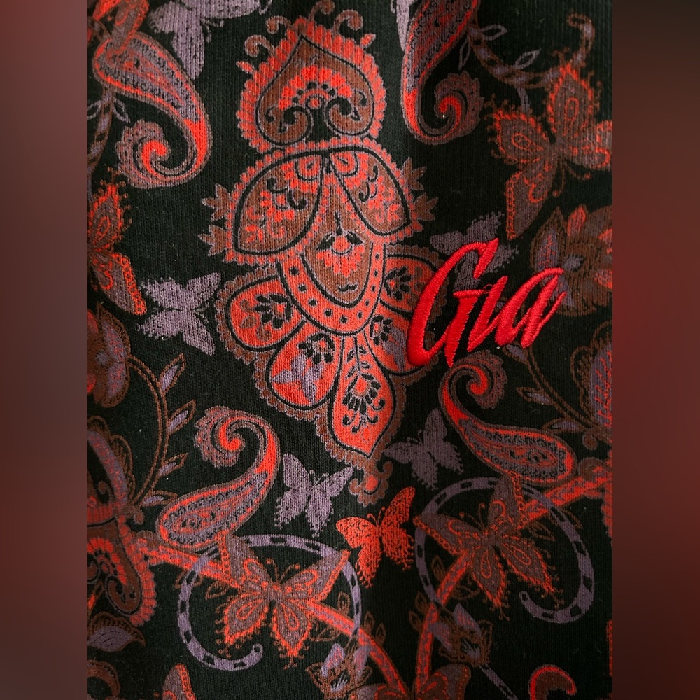 I.AM.GIA | Tatiana 2.0 Black Paisley Jogger Pant NWOT - Picture 2 of 9